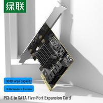 UGREEN PCI-E to SATA 3.0 5-Port Expansion Card (CN version)