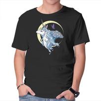 Unisex Crew Neck T-Shirt Old As The Sky, Old As The Moon Graphic Short Sleeve Casual Tee L
