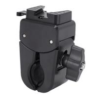 V Mount Battery Clamp Sturdy Anti Slip Tripod Light Stand Crab Clamp 17 55mm for Photography