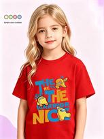 2026 Among Us Space Werewolf Print Kids' Cotton T-shirt 110 cm