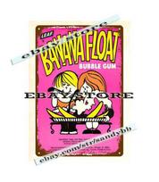 banana float bubble gum metal tin sign  Collectibles wall decorAluminum 20x30cm（7.8x11.8inch）