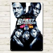 The Fast And The Furious Movie Metal Poster Tin Sign xcm Plaque 20x30cm（7.8x11.8inch）
