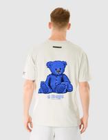 G WEST TEDDY BEAR T-SHIRT - GRAY VIOLET L
