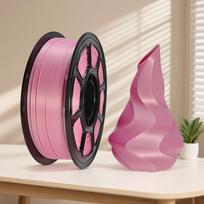 Factory 3D Printer Filament Silk Texture PLA Filament 1.75mm Multiple Color Filamento 3d 3D Printing Filaments&PETG rožinė