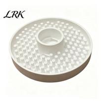Non-toxic Pet Water Dish Poultry Drinking Fountain, Durable Plastic with Anti-Splash Design, Central Fountain Holder Preventing Tipping Bowl, balta