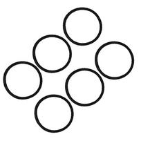 3043B Fuel Jug Seal Kit 6pcs O-Ring Replacement For VP Racing Fuels 3042 Helps Protect Fuel Integrity And Prevent Leakage China Mainland