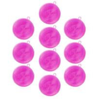 10PCS Silicone Dish Bowl Scrubber Dirt Cleaning Kitchen Towel For Non-Stick Oil Cleaning Washing Tool Kitchen Cleaning Brush