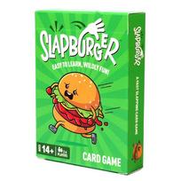Slapburger Card Game Families Party Playing 26 Players Board Deck For Birthdays Classroom Camping Night Collection green