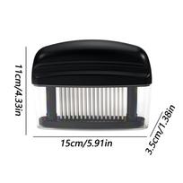Meat Tenderizer Tool Stainless Steel Non-Slip Kitchen Gadgets Needle Tenderizer Kitchen Tools For Chicken Beef Lamb Pork Veal juoda