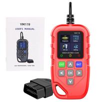 YM119 OBD2 Kodo Skaitytuvas Daugialypis Darbo Su Visais Automobiliais Išvalyti/Trinti Kodus Automobilio Automatinis Diagnostikos Įrankis OBDII Skeneris