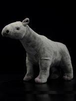 Cute Stuffed Dumbo Octopus Plush Toy Realistic Soft Simulation Grimpoteuthis Bathynectes Doll Lifelike Animal Model Present šviesiai pilka spalva
