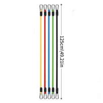 11pcs TPE Resistance Band Set Fitness Band Pull Rope Elastic Training Band With Door Anchor Handles Carry Bag Legs Ankle Straps 11pcs