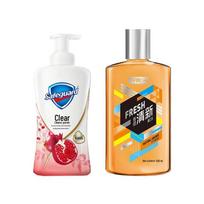 Safeguard Red Pomegranate Shower Gel & Suke Mouthwash Bundle