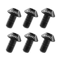 6pcs Titanium Bike Disc Brake Rotor Bolts T25 Torx Disc Brake Rotor Fixing Bolts  Mountain Road Bike juoda