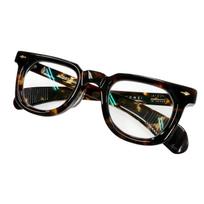 Great JACQUESMARIEMAGE Glasses VENDOME Clear brown mens JMMVERX-3T Used