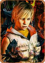 The Classic Arcade Video Game Poster Metal Tin Sign Silent Hill  Ultimate Gaming Tribute Wall Art Decor Tin Sign 20x30cm（7.8x11.8inch）