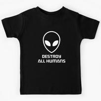 Destroy All Humans Alien Kids T-Shirt 160