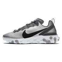 Nike React Element 55 'Quilted Grid - White' Vyriški CI3835-001 EU 44 gray