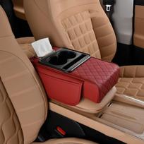 Cup Holder Armrest Heightening Cushion Armrest Storage Organizer Box  Car Interior Style 5