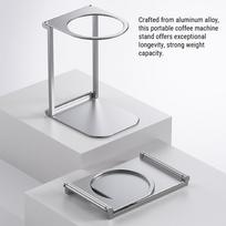 With Base Portable Espresso Machine Stand Aluminum Alloy Pour Over Dripper Stand  Indoor Use