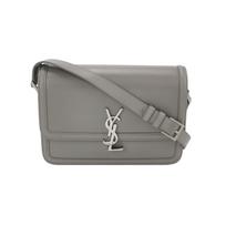 [Pre-Owned] Ysl Solferino Logo Flap Closure Leather Crossbody Shoulder Bag - Excellent #1GLAZJG ONE SIZE