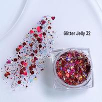 Ultra-Thin Shiny Glitter Gel: Super Flash Eyeshadow & Universal Face Makeup gray