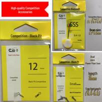 High-End Competitive Fishing Accessories: Premium Packaging of Space Beans, Float Seats, Swivels, Lead Weights, and More. 4 Alloy Swivels 10# Medium (Line 1-3)