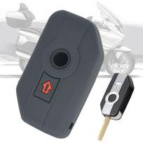 Silikono rakto korpuso dėklo dėklas, skirtas BMW K1600GT R1200GS LC ADV R1250GS ADV F750GS F850GS 2 mygtukų nuotolinio valdymo pultas be rakto