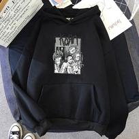 Korn Casual Unisexs Hoodie Hip Hop Gothic Style Megztiniai Heavy Unisextal Music Band Megztiniai su gobtuvu žiemos vilnos gatvės drabužiai Unisex 2XL