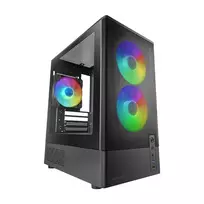TACENS MARS MC-ONYX 3xARGB mATX – korpusas/korpusai