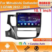 Android For Mitsubishi Outlander 3 GF0W GG0W 2012 - 2018 Car Radio Stereo Multimedia Player Unit GPS Carplay Android Auto 4G 4 core 1GB+32GB carplay