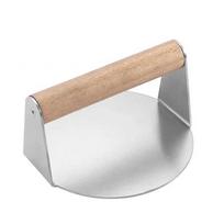 Stainless Steel Smash Burger Press Grill Accessories for Flat Top Grill Hamburger Press and Squeeze Grease Meatloaf Steak Tools