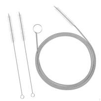 Pipe Cleaning Brush Set Cleaner Multipurpose Stainless Steel Flexible Drain Tube