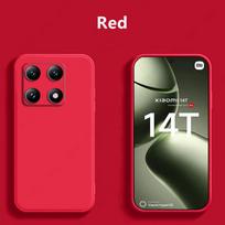 Telefono dėklas Xiaomi 14T dėklas dangtelis Xiaomi 14T Pro skysto silikono buferis mobilus Funda Para galinis dangtelis For Xiaomi 14T