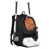 1Pc Baseball Backpack, Slow Bat Bag with Shoe Compartments, Lightweight Baseball Bag with Fence Hook, Suitable for Teens, Boys and Adults