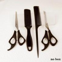 4 vnt. Profesionalios plaukų žirklės Kirpyklų žirklės Retinimo kirpimo žirklės Kirpimas Plaukų formavimo įrankis Grooming prekės 4 PCS