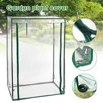 Mini PVC Warm Tier Household Plant Greenhouse Cover Waterproof Anti-UV Protect Tomato Plants Flowers (without Iron Stand)  29.37 * 19.69 * 59.06in