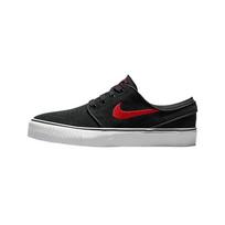 Nike SB Stefan Janoski Abrasion Resistant Low top Kids' Skateboarding Shoes Black Red Sneakers 525104-028 37.5