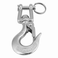 304 Stainless Steel   Eye Clevis Lifting Chain Snap Hook 150KG Working Load Limit 90mm