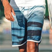 SBART Adult Quick-Dry Split Snorkeling Diving Swimsuit Set M-4XL