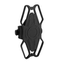Universal Antislip Bicycles Phone Mount Elastic Silicone Strap for 4-7Inch Screens Vibrations Damping