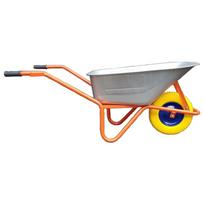Sodo karutis WB108 85 l, iki 200 kg su poliuretaniniu ratu, oranžinis