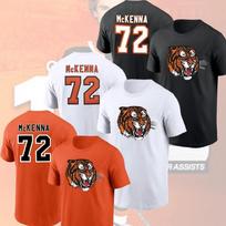 HOT! Gavin Mc.Kenna #72 Medicine Tigers Player Name  Number Fastship S-5XL L