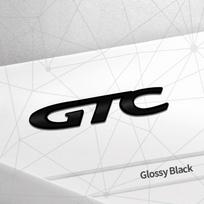 3D Metalinis GTC grotelių ženklelis Automobilio Galinės Bagažinės Emblema Lipdukas Dekoracija Opel Corsa Astra OPC Adam Vectra Insignia Vauxhall Antara