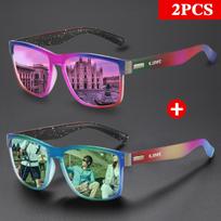 KAROS 2Pcs/Set Outdoor Sport Polarized Sunglasses Men Women Cycling Camping Hiking Driving UV400 Protection Eyewear YZ2022