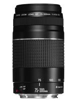 Canon EF lens III zoom lens telephoto black EF75-300mm F4-5.6 juoda