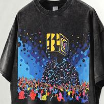 Rave Festival Snow Washed T-Shirt, Dj Shirt, EDM Party Tshirt Streetwear, Acid Washed Tee, Aesthetic, 2025 Trend, High Quality Cozy Tshirt, XL