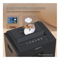 Deli P-5 23L Commercial Cross-Cut Paper Shredder CN plug (adapter included)