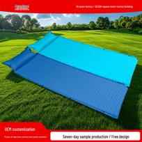 Jiang Hong Portable Inflatable Camping Air Mattress with Splicable Sponge Pad 190x65x0.3 cm safyras