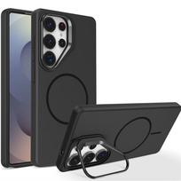 case for Samsung S26 S25 S24 S23 plus ultra magnetic attraction Lens mount protective case With Holder Kickstand full coverage Galaxy S26 juoda
